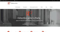 Desktop Screenshot of detective-rif.com